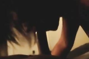 Bodacious ebon nympho sucks my lengthy chocolate schlong like eager