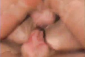 Dirty white milf double permeated and acquires her face overspread in cum