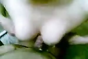 Old concupiscent Asian tramp sucks large knob of my perverted dad