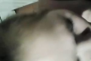 Hefty slutwife sucks my cock and doesn't wish to stop