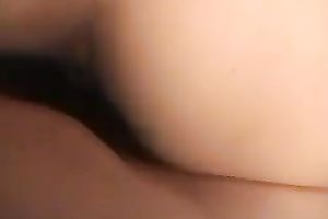 Alluring Asiam co-worker lets me finger and fuck her unshaved crotch