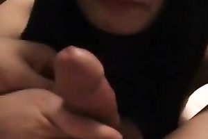 Alluring Asiam co-worker lets me finger and fuck her unshaved crotch