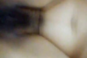 I drill a obese bitch's dark hole in the missionary pose