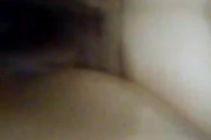 I drill a obese bitch's dark hole in the missionary pose
