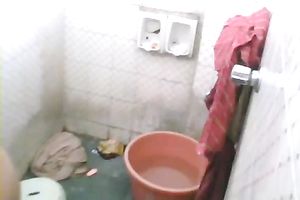 Lustful Indian doxy feels comfortable showering in front of a camera