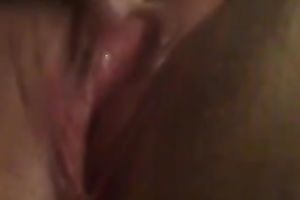 Homemade solo movie with me, playing with my worthy hairless bawdy cleft