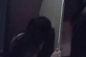 A self made gloryhole for my concupiscent BBW girlfriend