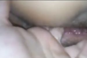 My magic fingers make my bushy slutwife shriek with orgasms