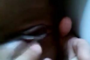 I actually have a fun playing with my swollen muff in my cozy bedroom