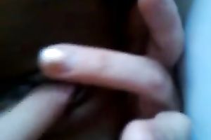 I actually have a fun playing with my swollen muff in my cozy bedroom