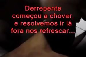 Enormous rod of my Brazilian hubby permeates my dancing a-hole