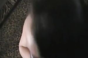 Busty brunette hair black cock sluts and a big dark pecker on homemade video