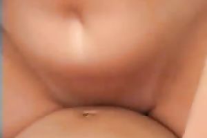 Naked legal age teenager enjoys riding hard thick cock face to face