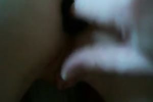 Stimulating the constricted enjoyable butthole of my horny white wife with toys