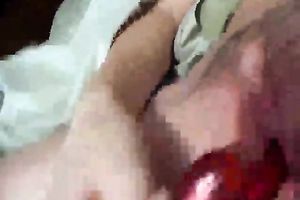 Filming myself masturbating with a rabbit vibrator