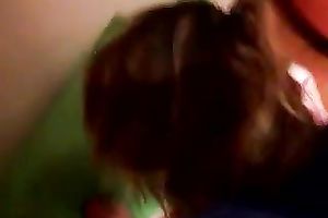 Cock crazed hooker is doing a great job engulfing my swolle schlong