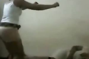 My Arabian GF knows how to dance in a hot way in front of a camera