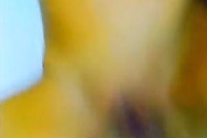 Buxom camgirl in fishnet nylons knows how to reach agonorgasmos on her own