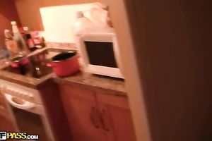 Gorgeous Russian legal age teenager has handsome boyfriend for sex