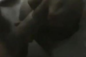 I bang my wife's hairless bawdy cleft and hawt face hole in the baths