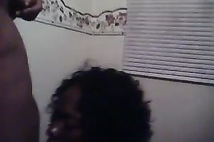 Feeding a lascivious dark woman who could not pay her rent