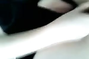 Kinky cheating wife receives her pussy reamed with fake penis and by a wang