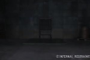 Bitch with dyed hair is bounded in a dungeon to be punished