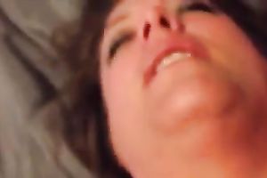 POV episode with me fucking my corpulent wife's cookie in the missionary pose