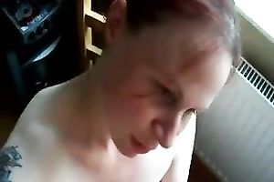 Pregnant GF with saggy bumpers is wanking my dick like there is no the next day