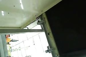 Took super hawt upskirt movie of sizzling sweetheart with valuable wazoo