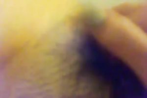 Homemade solo episode with me fingering my curly pussy