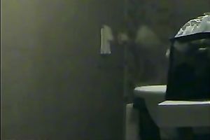Slender white hotwife taped herself on home movie