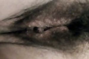 Entertaining myself by masturbating my unsightly curly pussy