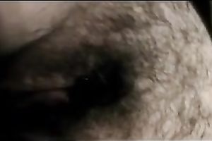 Entertaining myself by masturbating my unsightly curly pussy