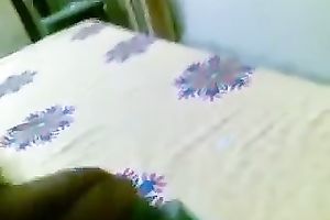 Indian hottie makes out with her paramour and lets him finger her vag