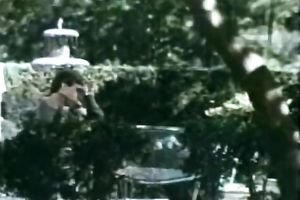 Short haired dark brown rides her husband's knob like a pro