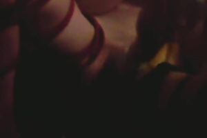 Clamps, sex toy and drubbing for my babe's puffy fur pie
