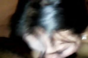 Amazing head from slender brunette hair Asian prostitute