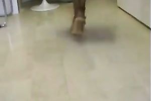 Awesome homemade solo with my cheating wife exposing her terrific legs and feet
