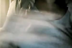 Sensual mamma kneads her natural zeppelins during a intimate show