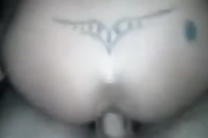 My nasty girlfriend is uncomplaining and that babe can't live without it from behind