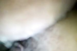 Homemade close up sex scene with me drilling my wife's unshaved twat