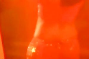 Indian beauty strokes her skinny body in solo scene