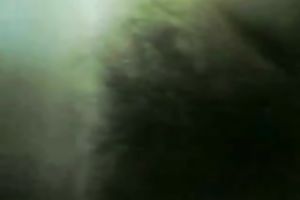 Stretching bushy juicy cum-hole of my Malay lustful sweetheart in her room