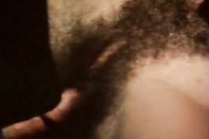 Lovely classic dark brown office wife bonks on the desk