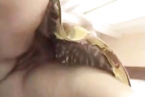 Wet and tasty looking vagina of kinky honey got naked