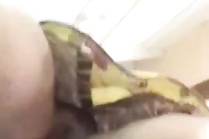 Wet and tasty looking vagina of kinky honey got naked