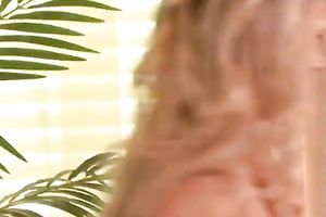 Superb brunette hair sweetheart sucks guy's hard ramrod and rides it