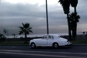 Passionate blond honey rides large dark dick in reverse cowgirl position