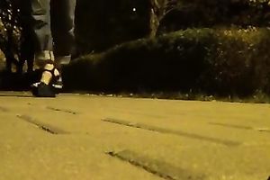 I know how to walk in 7 inch high platform shoes and look sexy doing it